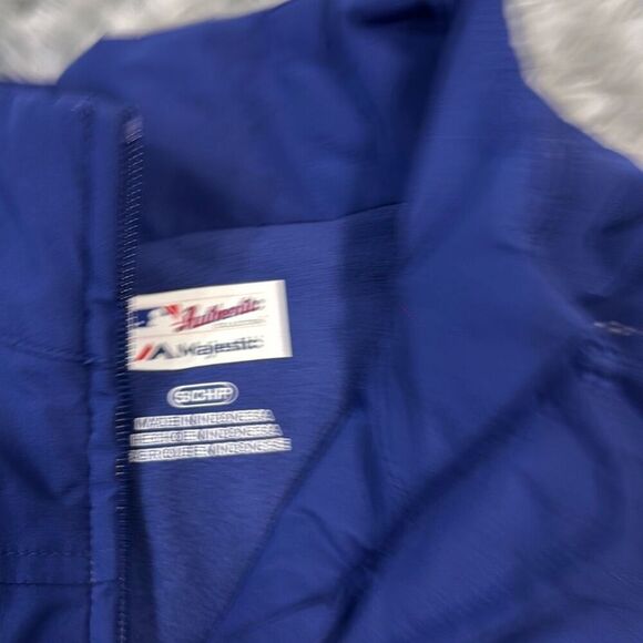 Texas Rangers MLB Jacket Women’s SZ S Authentic Majestic Full Zip Therma Base Bl - Picture 5 of 11